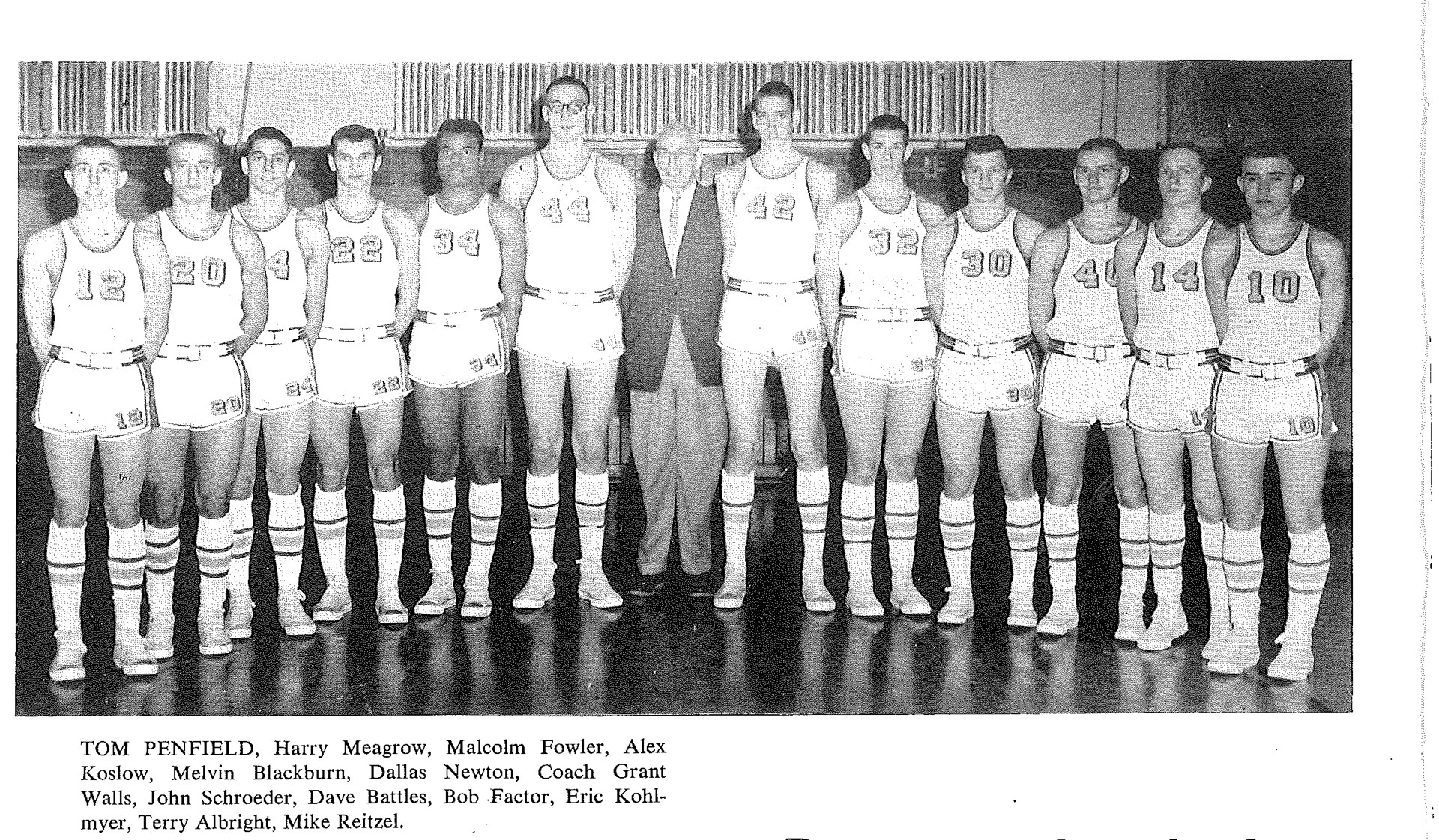 1961-62 NOL Champs