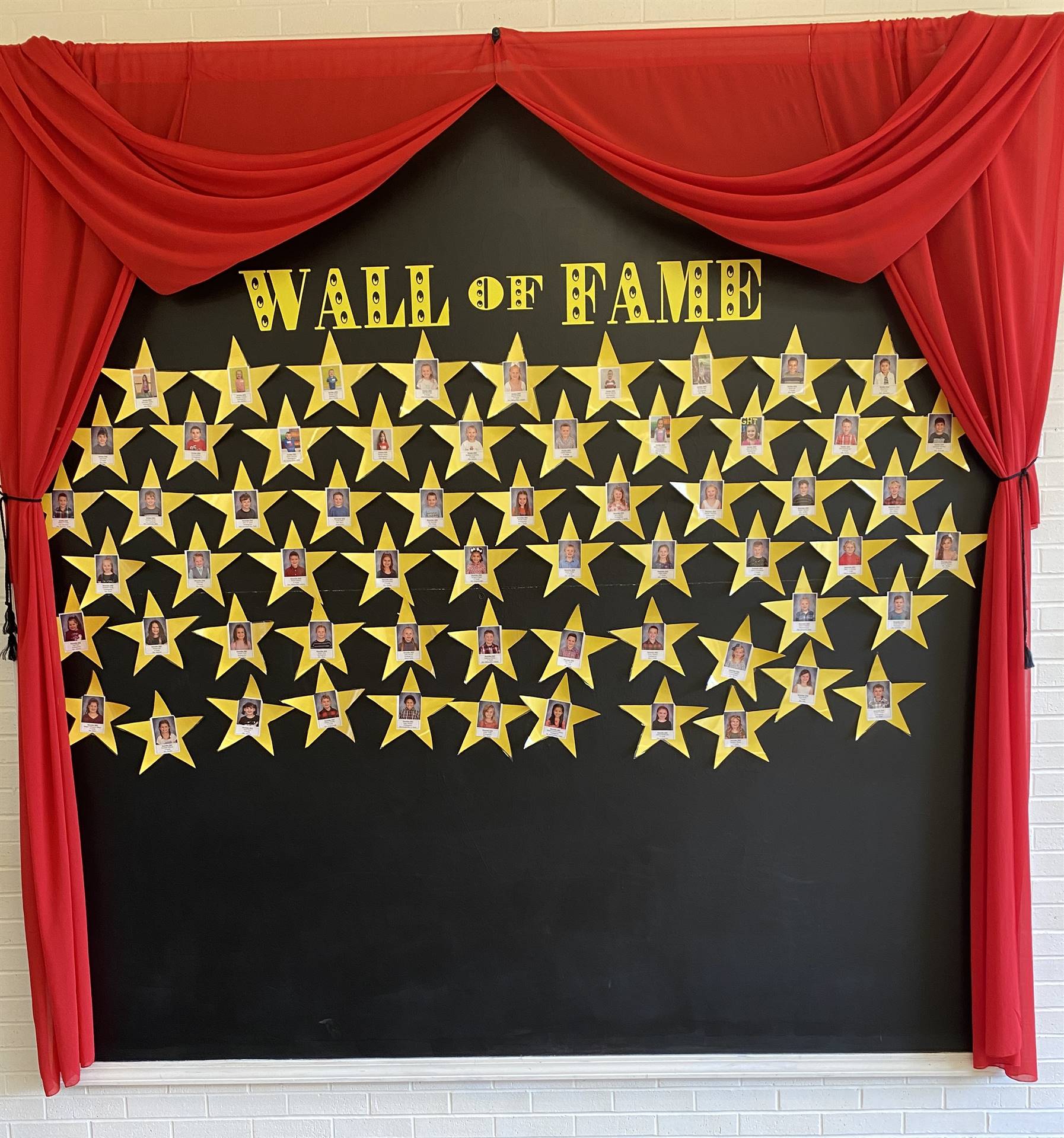 The Wall of Fame is filling up!!!!
