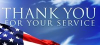 Thank you for your service